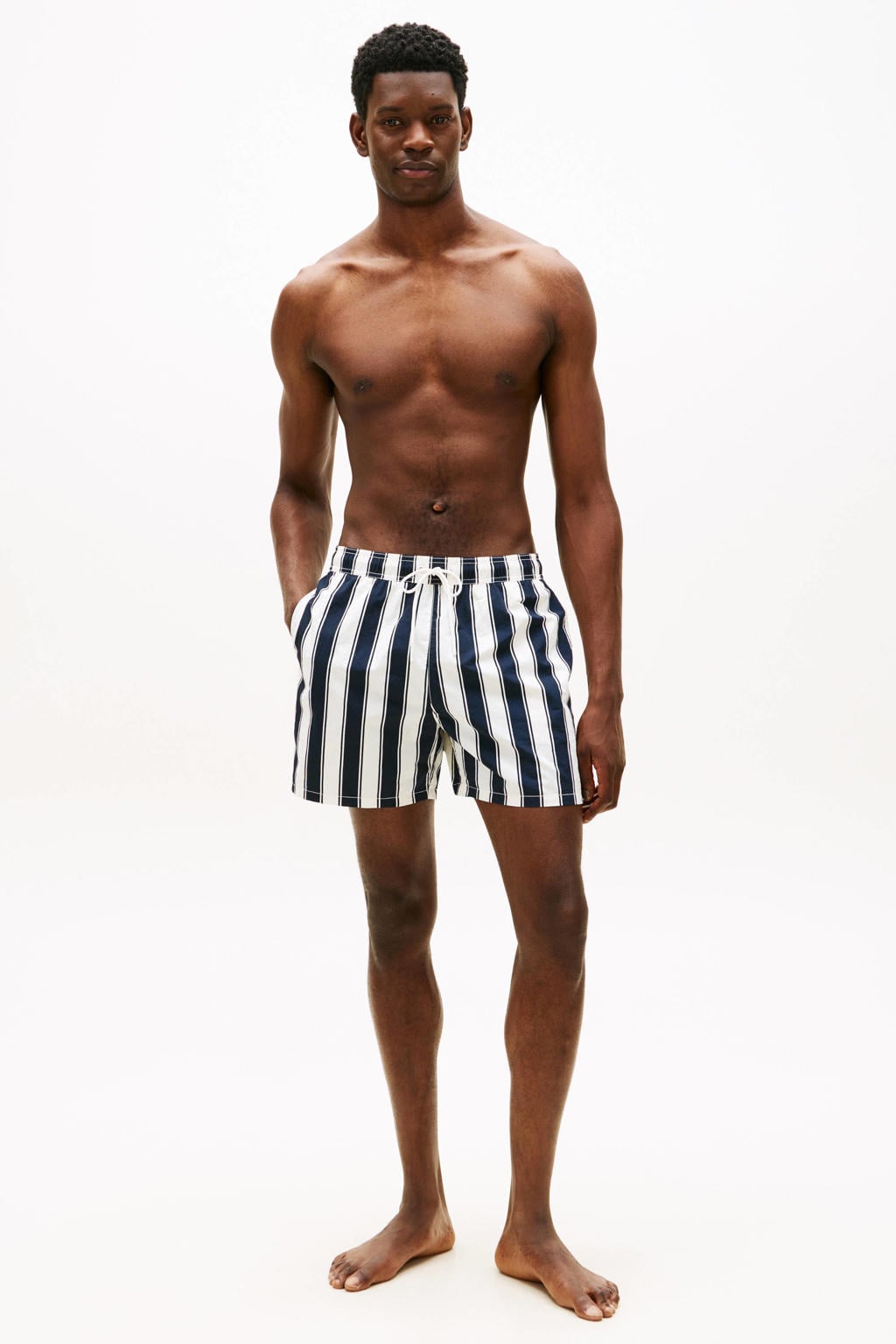 Tommy Hilfiger zwemshort zwart/wit