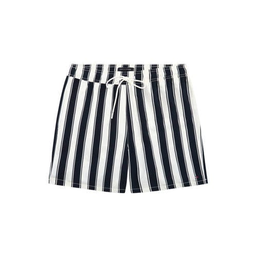 Tommy Hilfiger zwemshort zwart/wit afbeelding