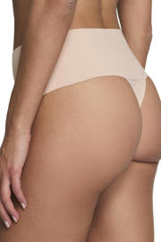 thumbnail: SPANX Undie-tectable corrigerende string Supima Cotton lichtbeige