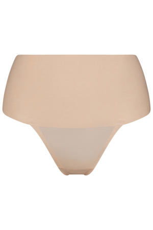 corrigerende string Supima Cotton lichtbeige