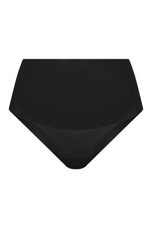 licht corrigerende slip Supima Cotton zwart