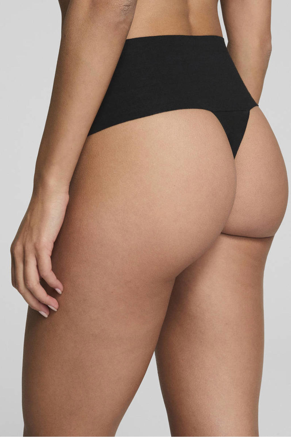 SPANX Undie-tectable corrigerende string Supima Cotton zwart