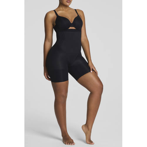 SPANXsculpt™ GoFigure seamless sterk corrigerende short High Waist Mid Thigh zwart afbeelding