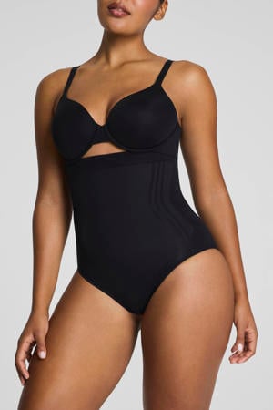 seamless sterk corrigerende slip High Waist zwart