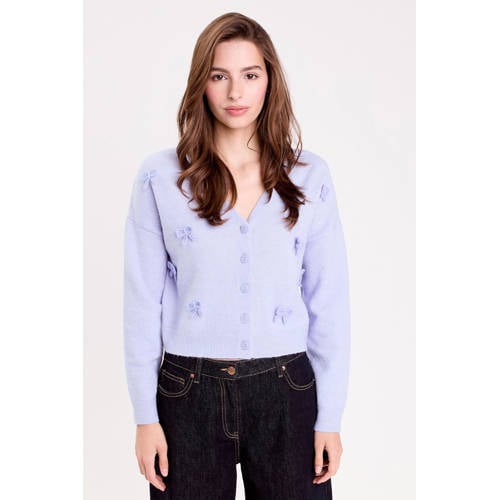 Cache Cache gebreid vest lavendel afbeelding