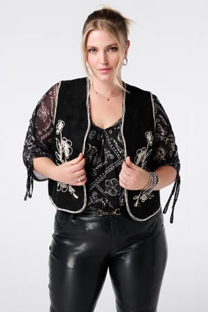 gilet zwart