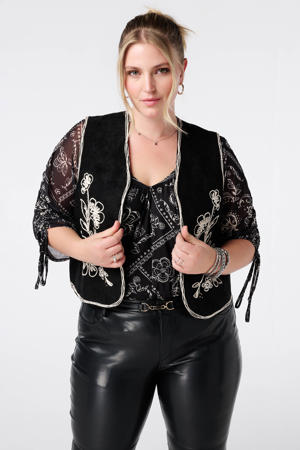 gilet zwart
