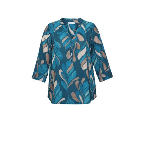 Paprika blousetop blauw afbeelding