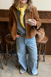 thumbnail: Sissy-Boy suede jas bruin