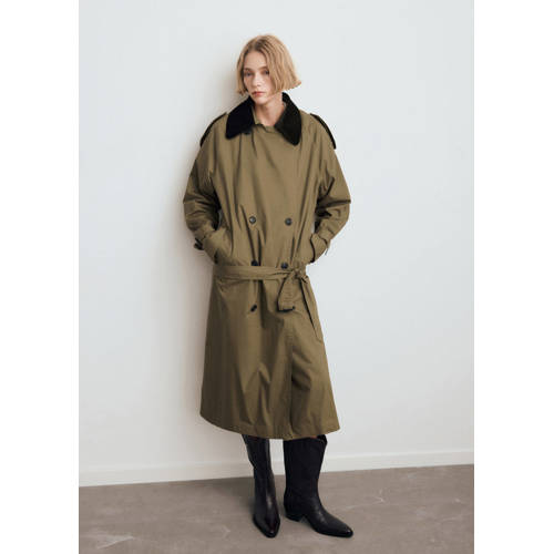 Mango leren cowboylaarzen donkerbruin afbeelding