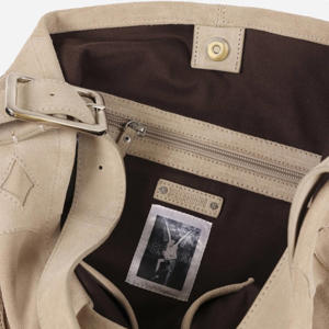 suède schoudertas Dakot-a beige