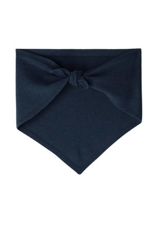 triangle scarf donkerblauw
