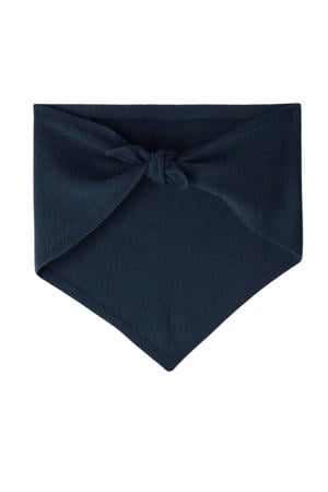 triangle scarf donkerblauw