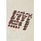 Scotch & Soda relaxed T-shirt met backprint ecru