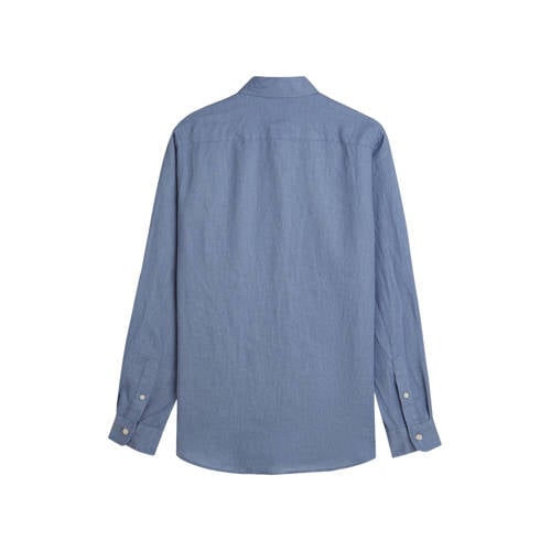 Scotch & Soda regular casual overhemd blauw afbeelding