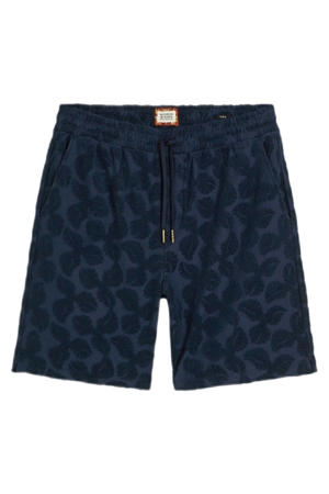relaxed sweatshort donkerblauw