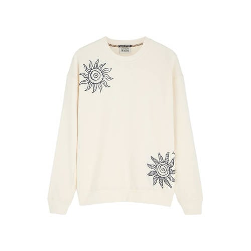Scotch & Soda sweater ecru afbeelding