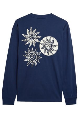 longsleeve donkerblauw