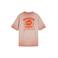 Scotch & Soda regular T-shirt met backprint roze