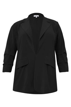 regular blazer zwart
