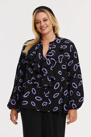 blouse zwart