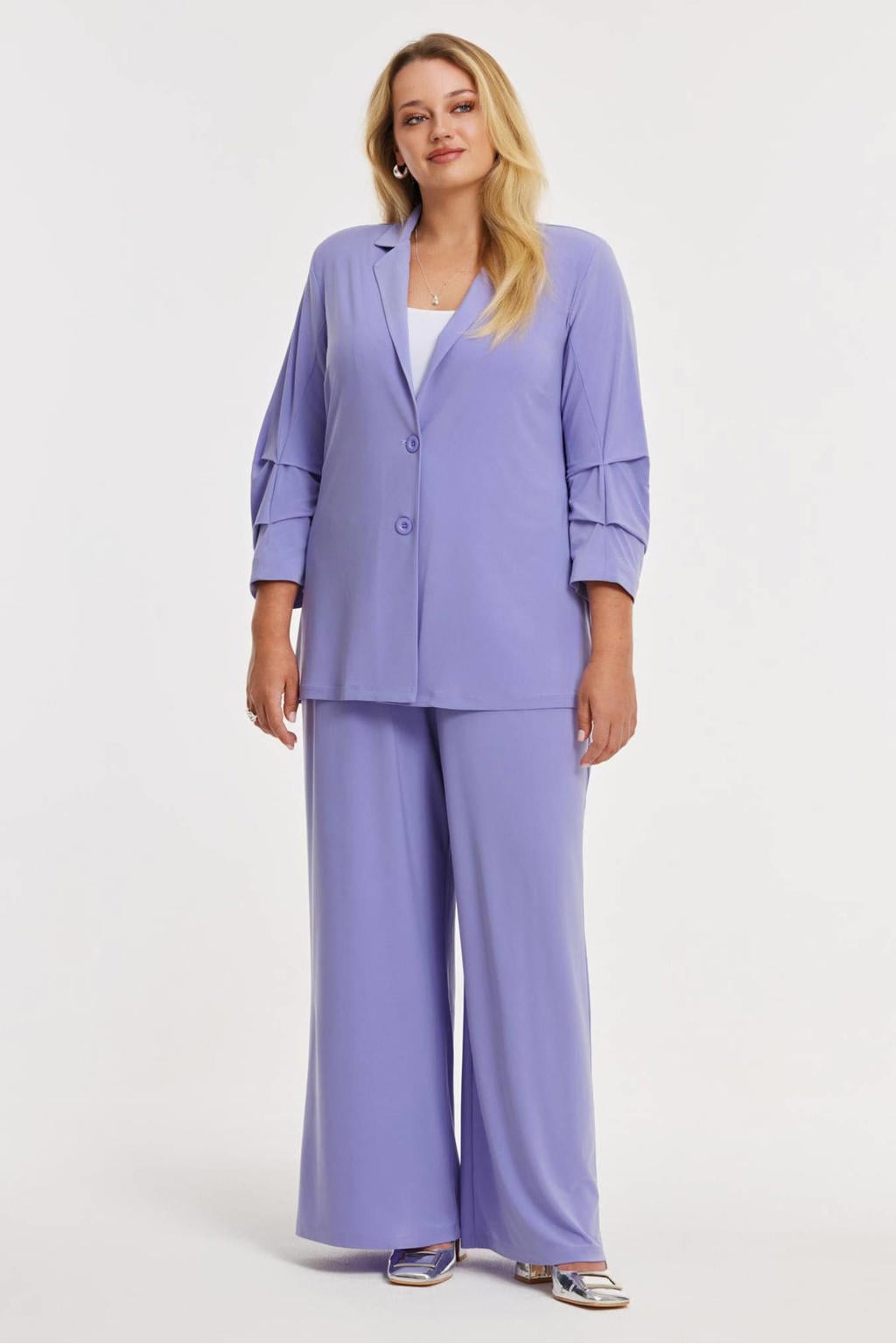 YOEK regular blazer lila