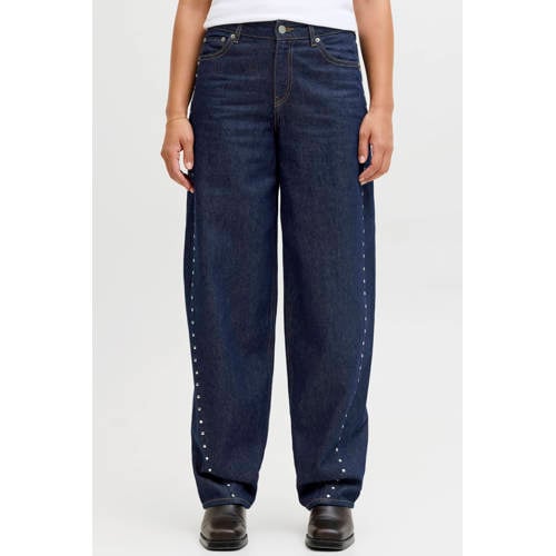 JJXX barrel jeans dark blue denim afbeelding