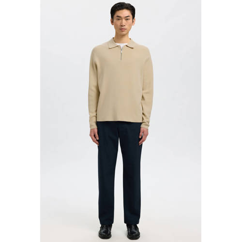 SELECTED HOMME pullover gebreid beige afbeelding