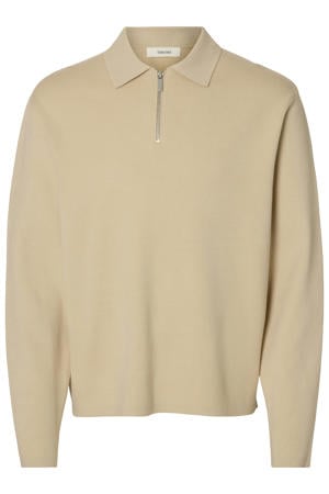 pullover gebreid beige