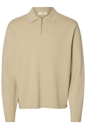 pullover gebreid beige