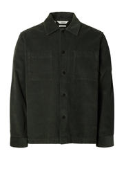 thumbnail: Selected regular casual overhemd donkergroen