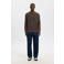 Selected trui grof gebreid bruin