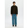 Selected regular casual overhemd donkergroen