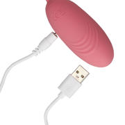 thumbnail: Loveline Ultra soft vibrerend ei met afstandsbediening en oplaadbaar