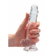thumbnail: RealRock Realistische dildo met scrotum - 18 cm