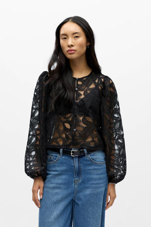 blouse zwart