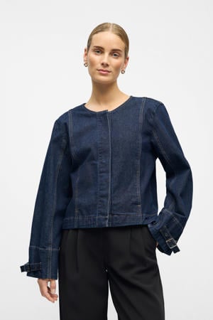denim top dark blue denim
