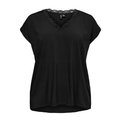VERO MODA CURVE top zwart afbeelding
