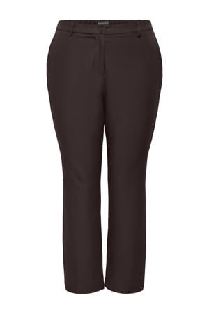 straight regular waist casual broek