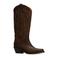 Sacha leren cowboylaarzen bruin