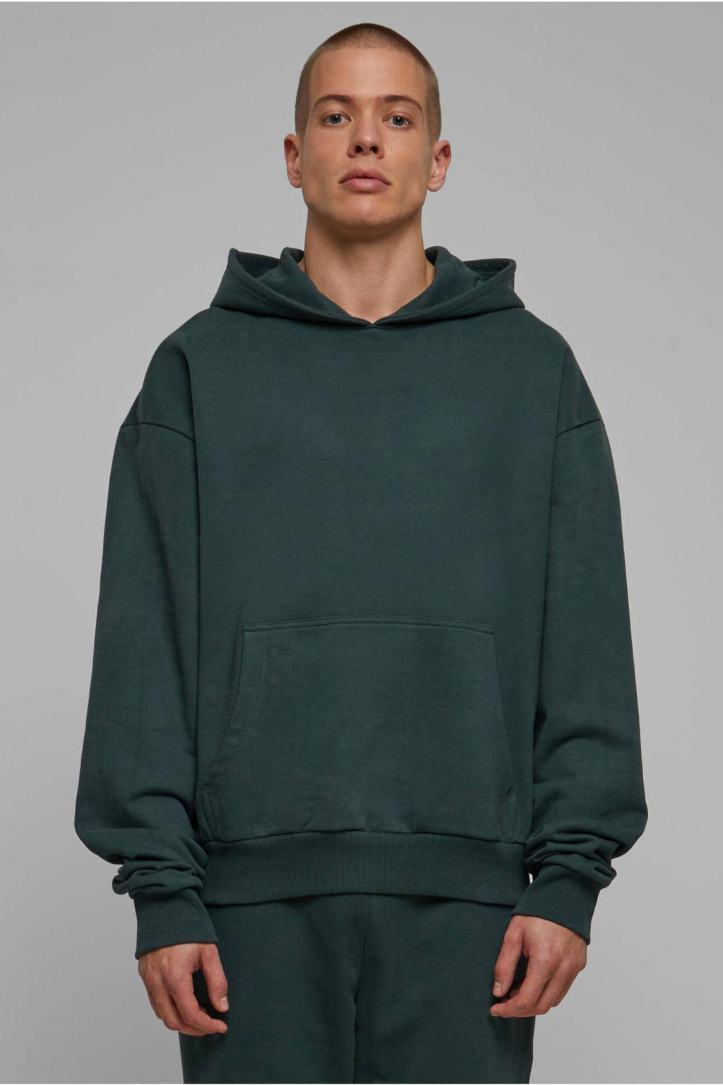 Urban Classics hoodie donkergroen