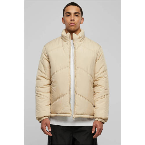 Urban Classics gewatteerde jas beige afbeelding