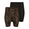 Zizzi cycling short - zwart/bruin (set van 2)