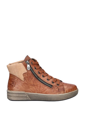 gevoerde veterboots cognac