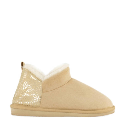 Casa mia pantoffels beige afbeelding