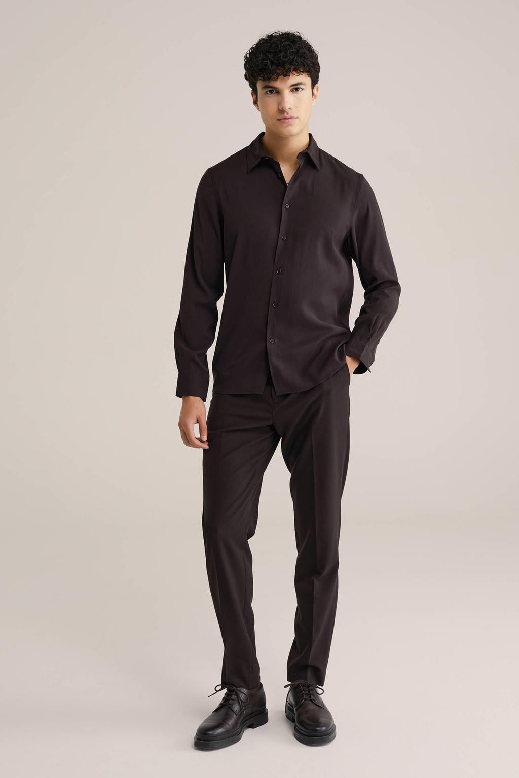 Christian Berg Men Regular Fit Zakelijk Overhemd Met Extra Lange Mouwen Antraciet 1914926 Christian Berg Men Regular Fit Zakelijk Overhemd Met Extra Lange Mouwen Antraciet 1914926