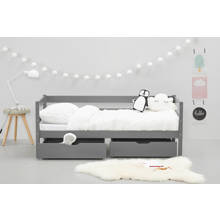 peuterbed met uitvalbeveiliging (70x160 cm)
