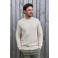 Kultivate trui gebreid beige