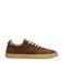 Poelman suède sneakers donkerbruin