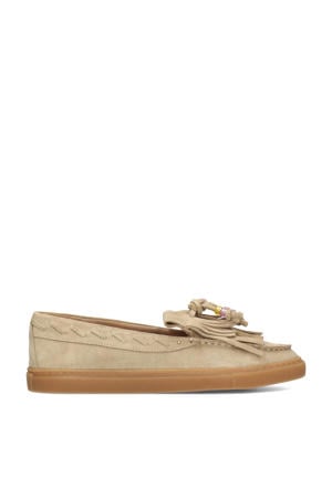 suède loafers beige
